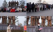 2138CC太阳集团党委组织新党员赴蔡洼淮海战役总前委旧址参观学习