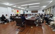 2138CC太阳集团组织召开疫情防控工作学生骨干座谈会