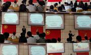 2138CC太阳集团举办“喜迎二十大，礼赞新时代”第六届“招商银行杯”安徽省大学生主题演讲比赛校内选拔赛决赛